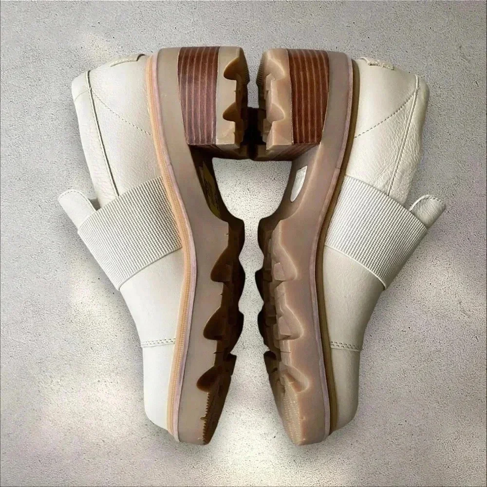 SOREL JOAN NOW LOAFER‎ Sz 9.5 Cream